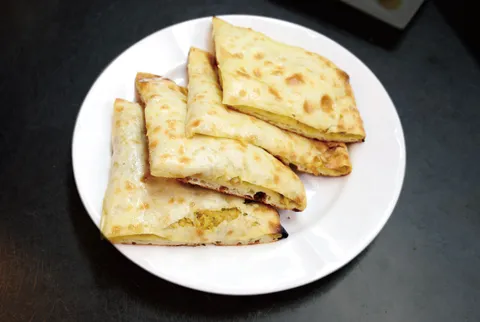 Spicy Potato Naan